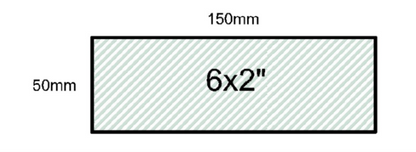 6x2" Rough Sawn Larch