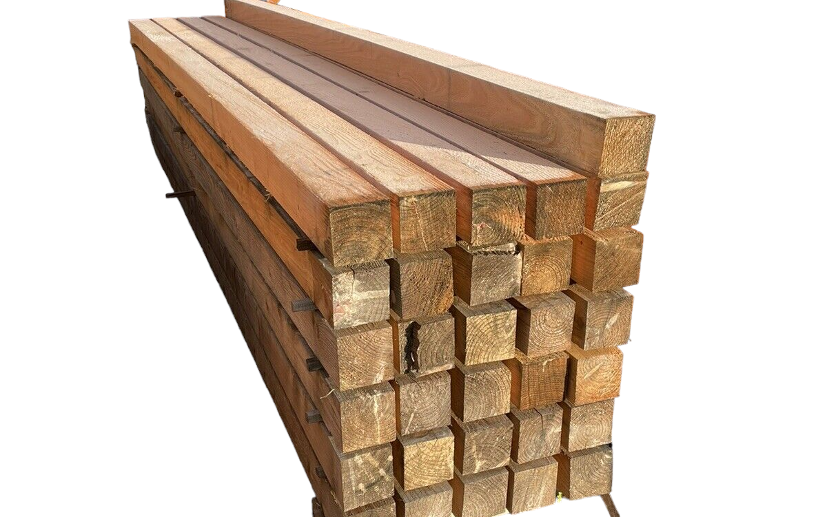 6x6 Rustic Posts 6x6